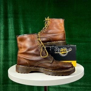 Made in England Brown Doc Marten Boots